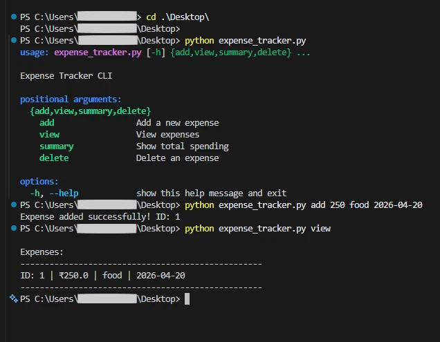 Command-line app made using ChatGPT python CLI prompt